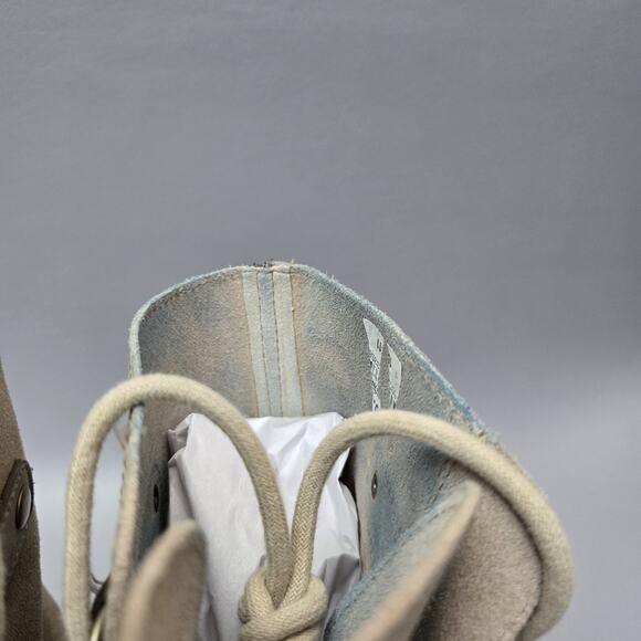 Sorel Joan of Arctic Wedge II Linen Soft Taupe Leather Mid Ankle Booties Size 8 - Picture 11 of 16